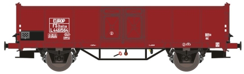 Exact-Train EX23974 - H0 - Offene Güterwagen L EUROP, FS, Ep. III - Wagen 2